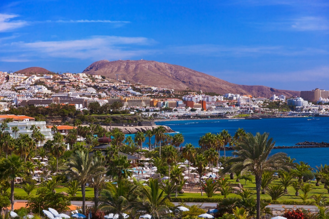 'Beach Las Americas in Tenerife island - Canary Spain' - Canarische Eilanden