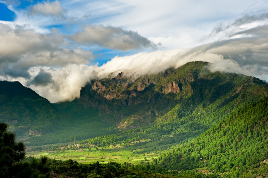 'Beautiful landscape of the mountains in La Palma, Canary Islands, Spain' - Canarische Eilanden